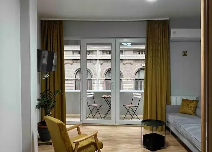 公寓 Double Near Square 2 Balconies 布加勒斯特